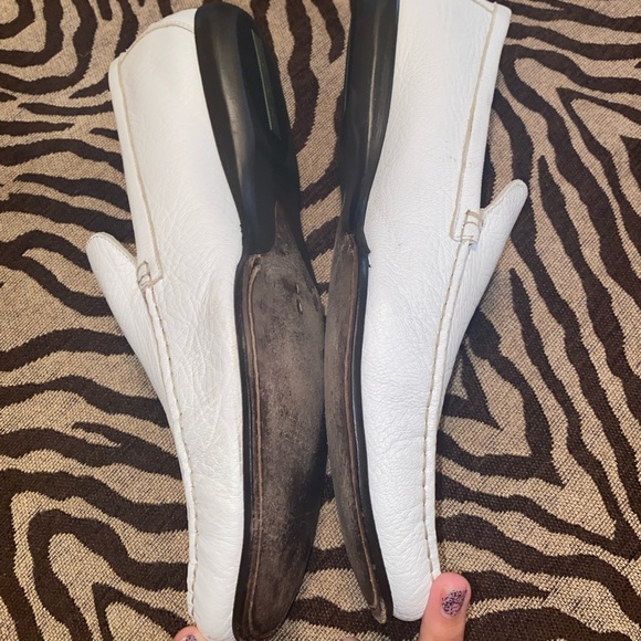 White leather men’s loafers - Picture 2 of 7